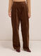 Trousers in stretch velvet_1
