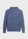 Knitted sweater in mohair blend_5