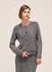 Knitted cardigan in mohair and cotton blend_1