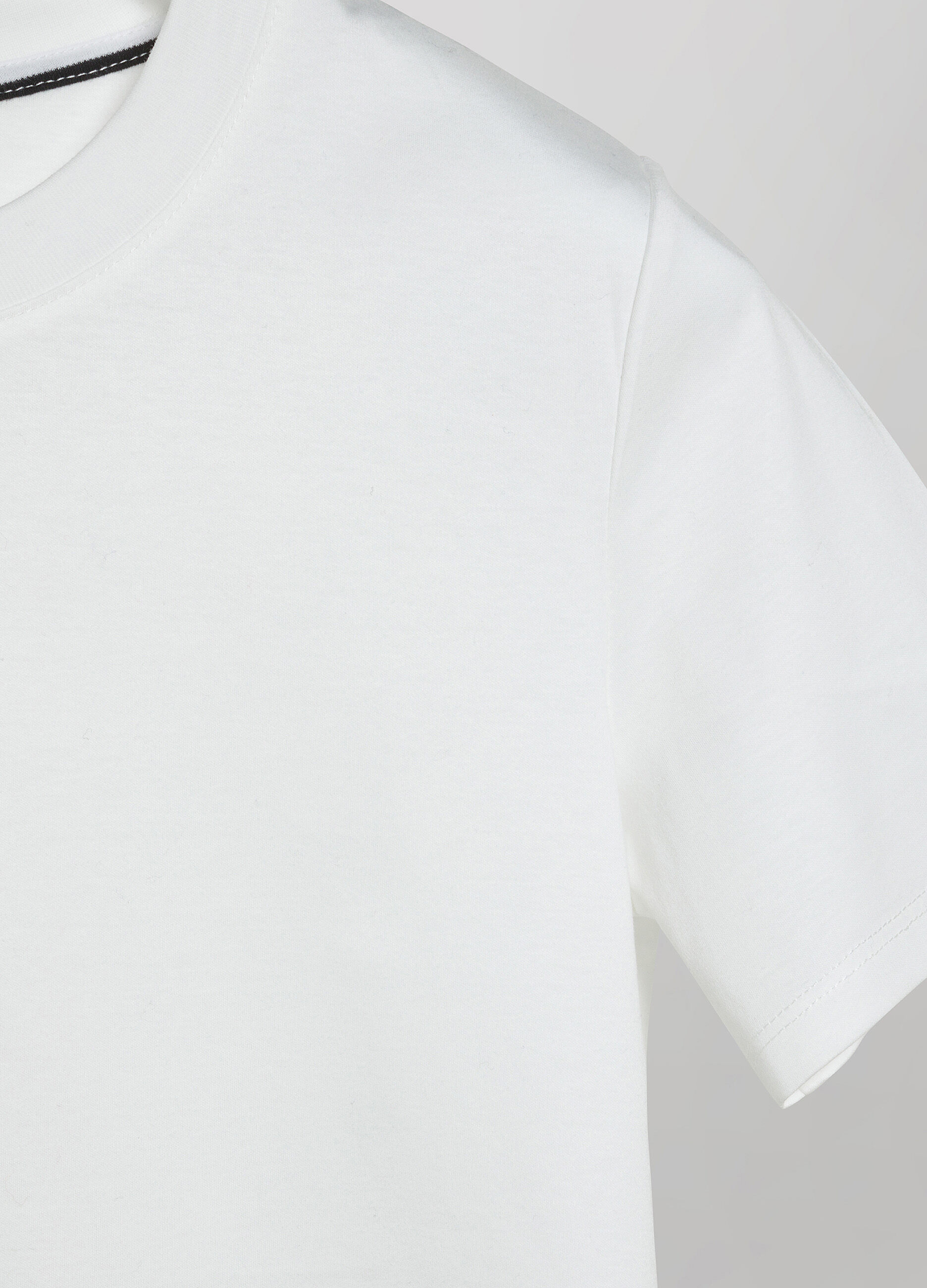 White 100% cotton T-shirt_6