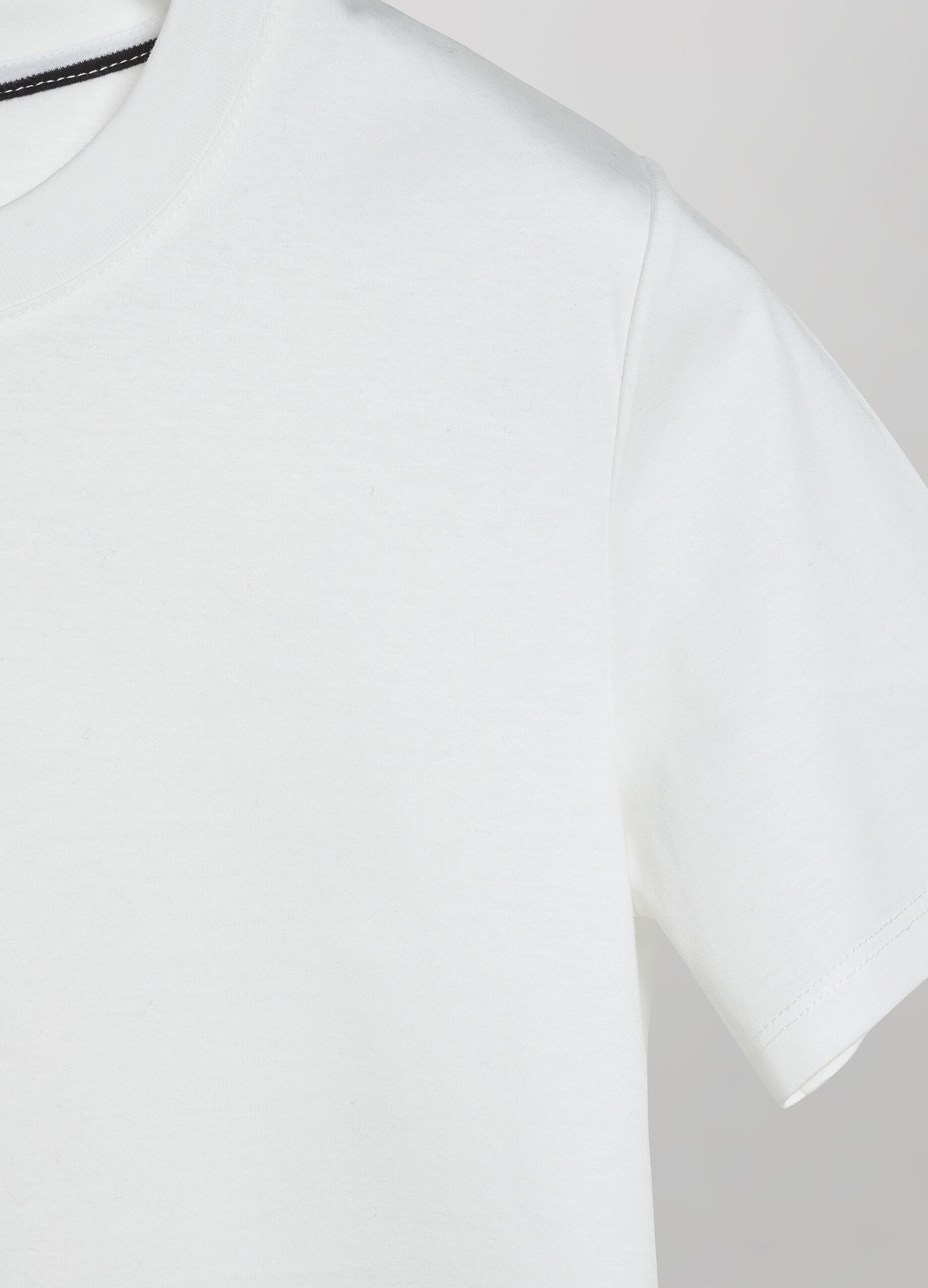 White 100% cotton T-shirt