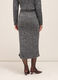 Longuette skirt in mélange knit_3