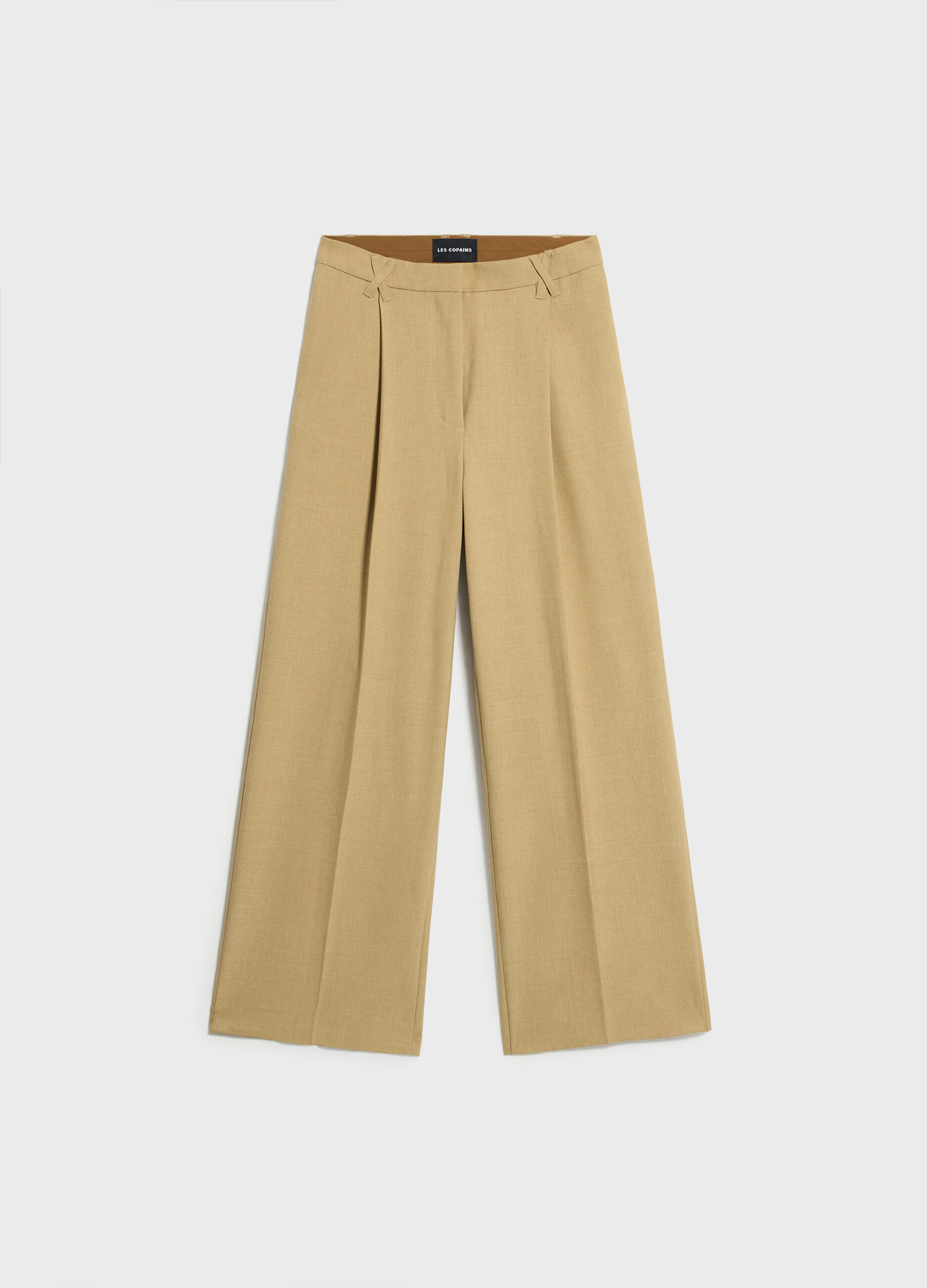 Palazzo trousers with darts