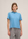 Short-sleeved T-shirt in cotton blend_1