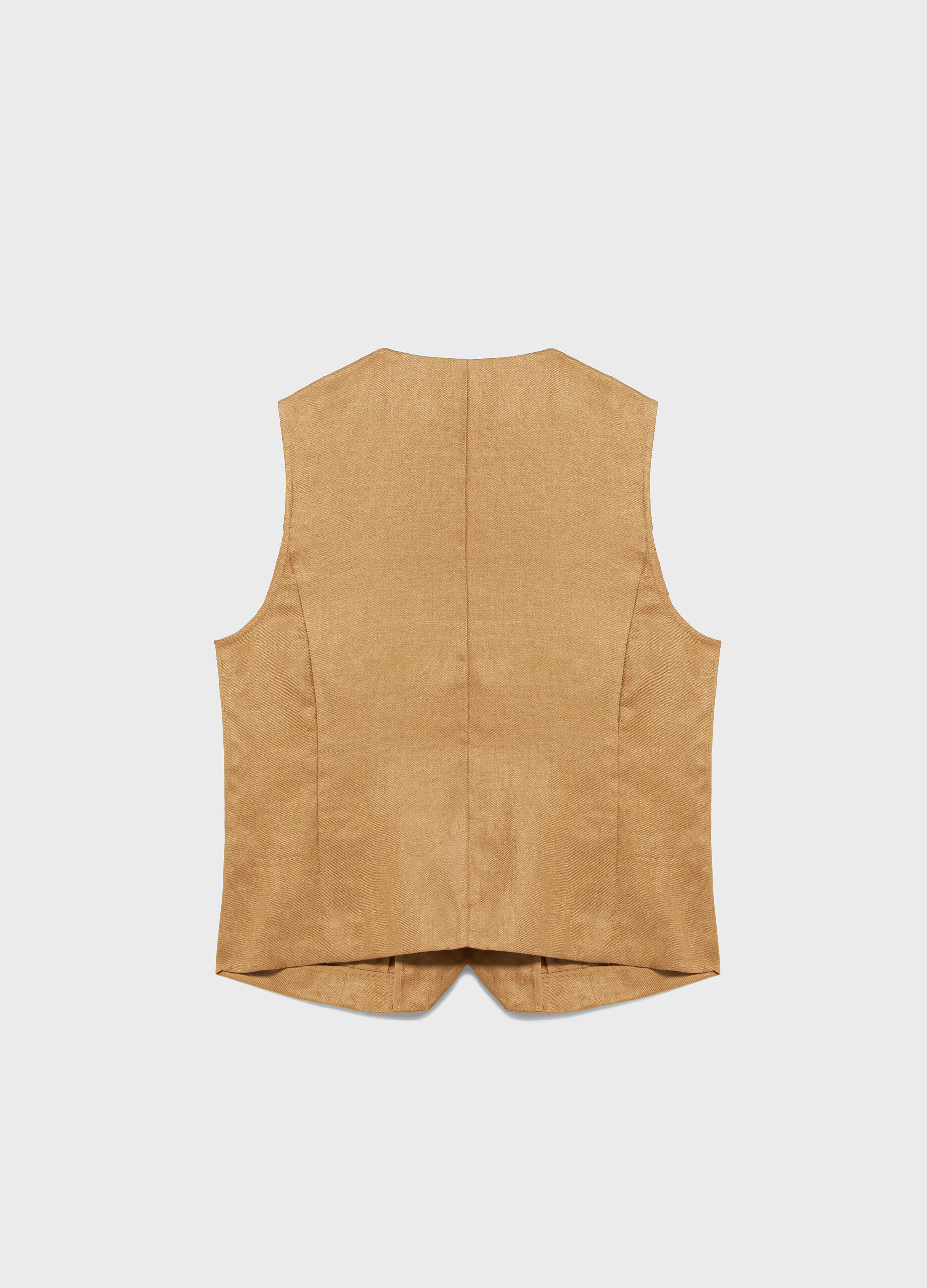 100% linen waistcoat_5
