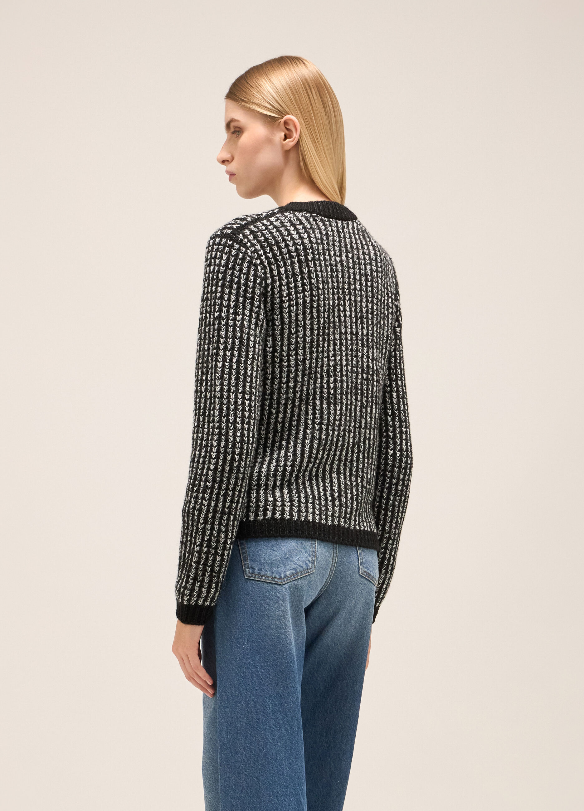 Chunky knit cardigan