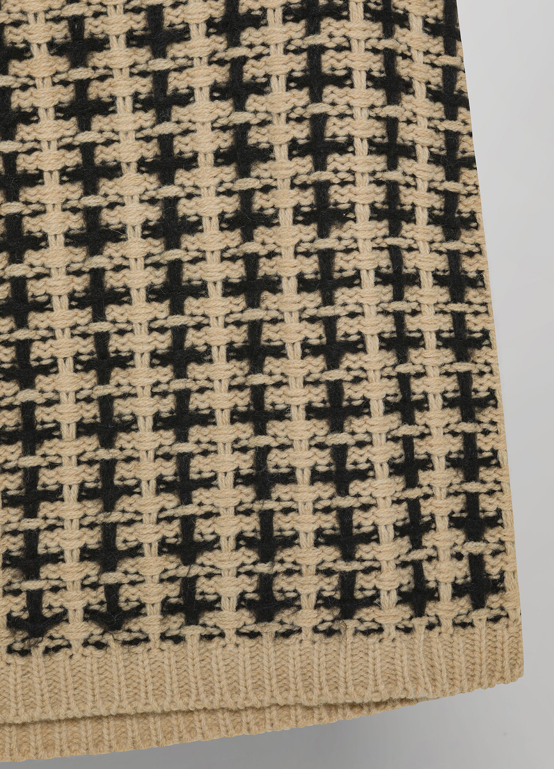 Minigonna tricot in misto lana di alpaca_6