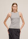 Ribbed stretch vest top._1