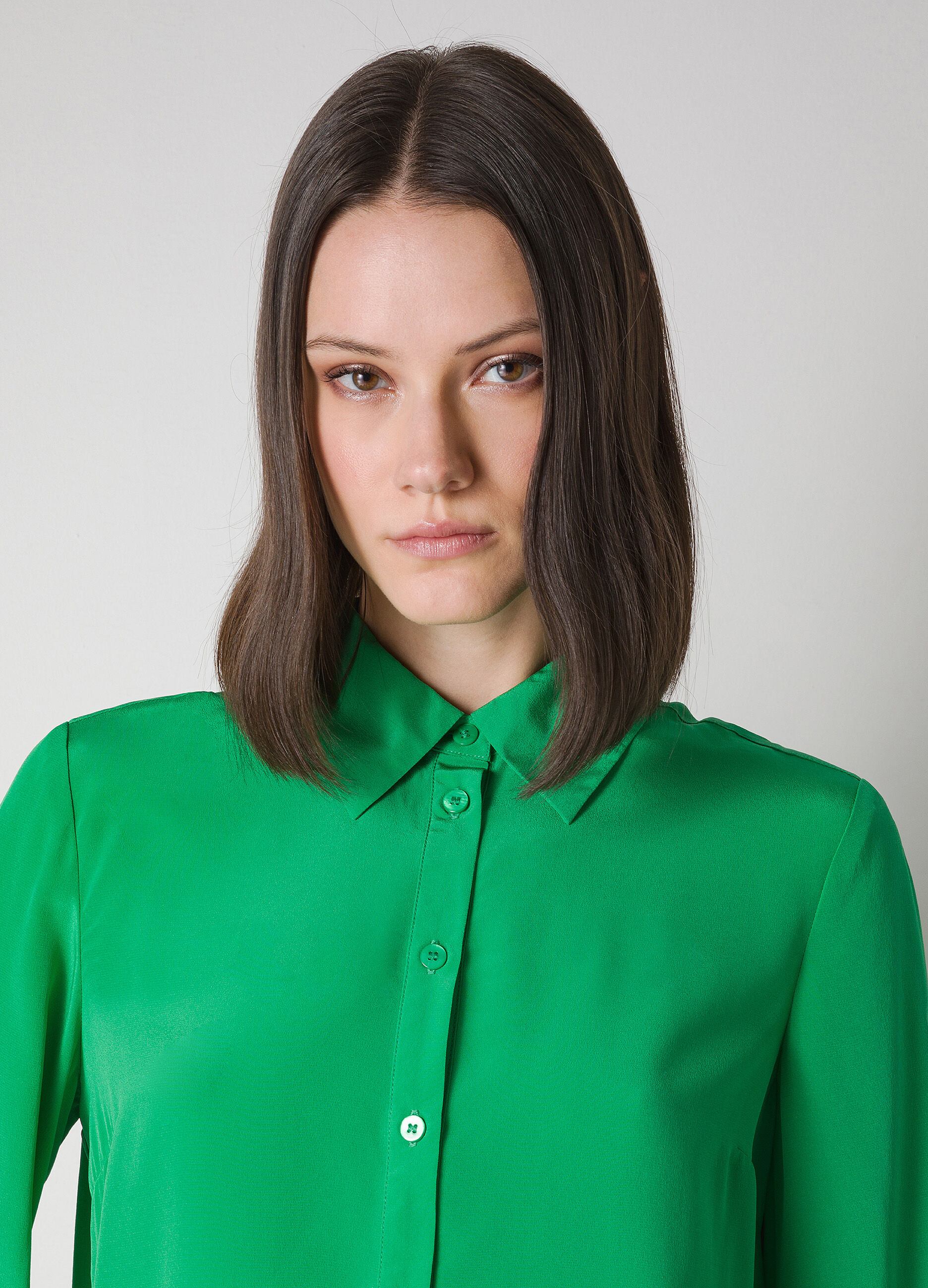 Blouse en 100 % soie