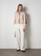 Round-neck tricot cardigan_0