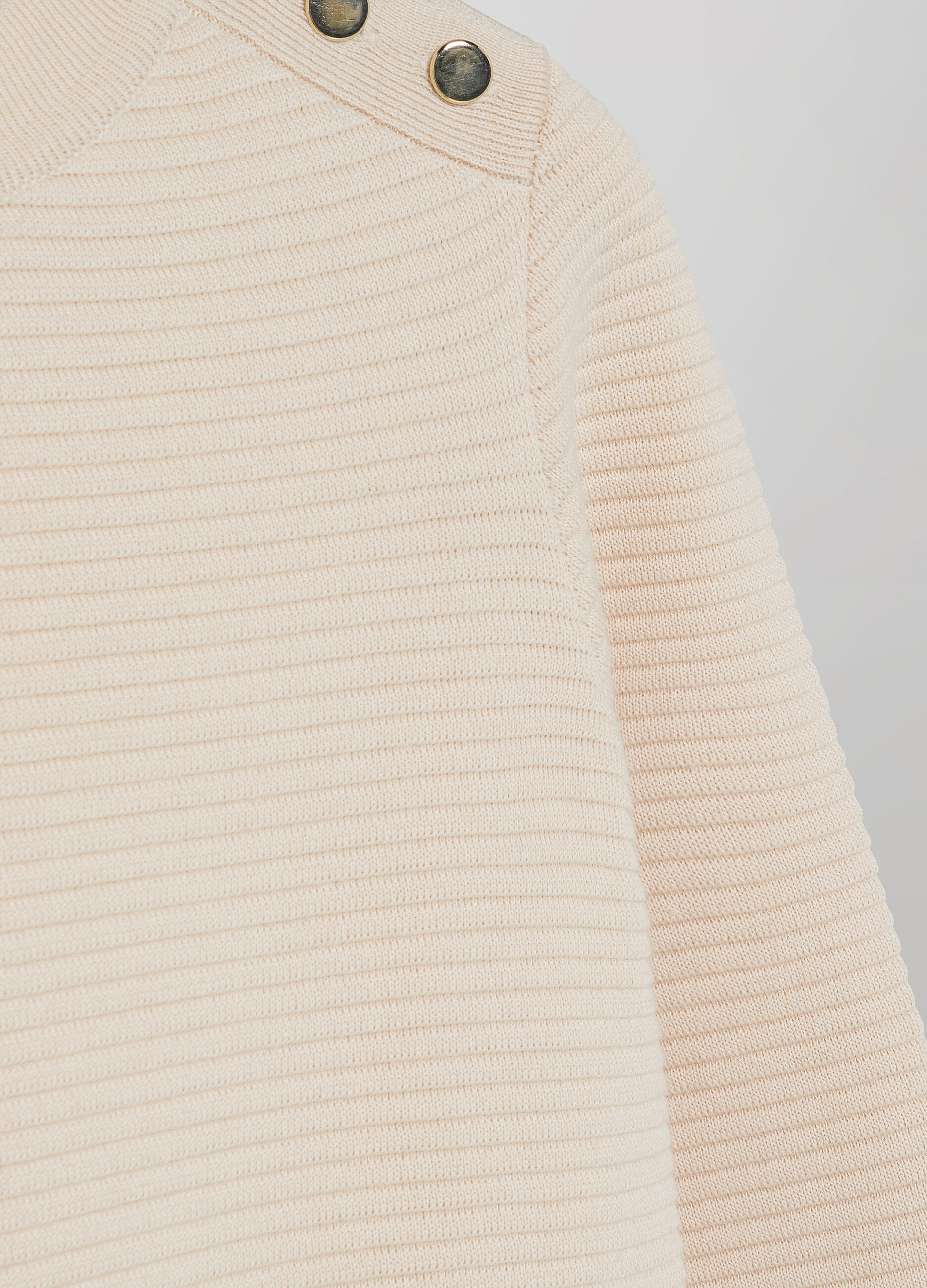Merino wool blend short dress