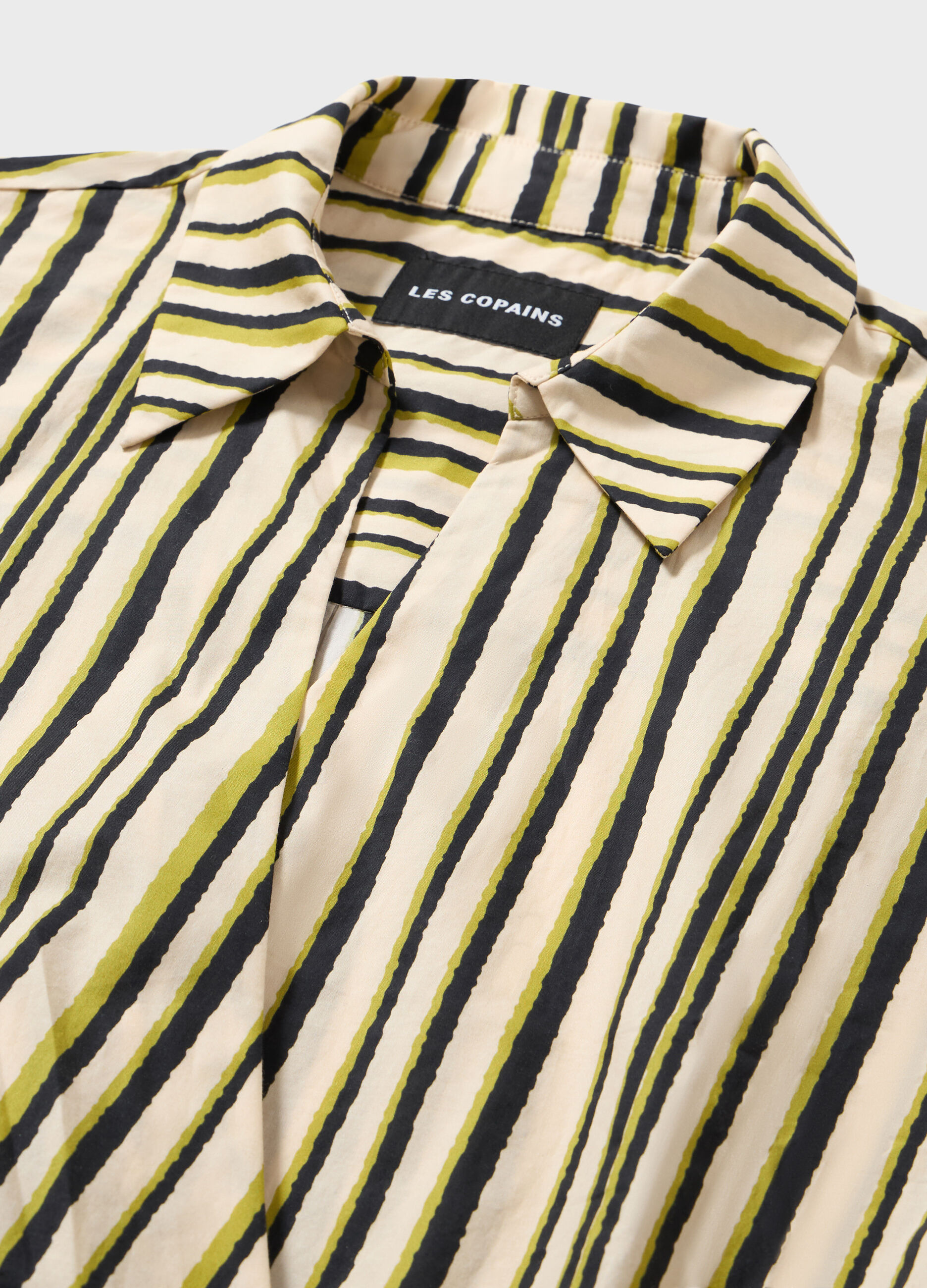 Striped shirt with bow
