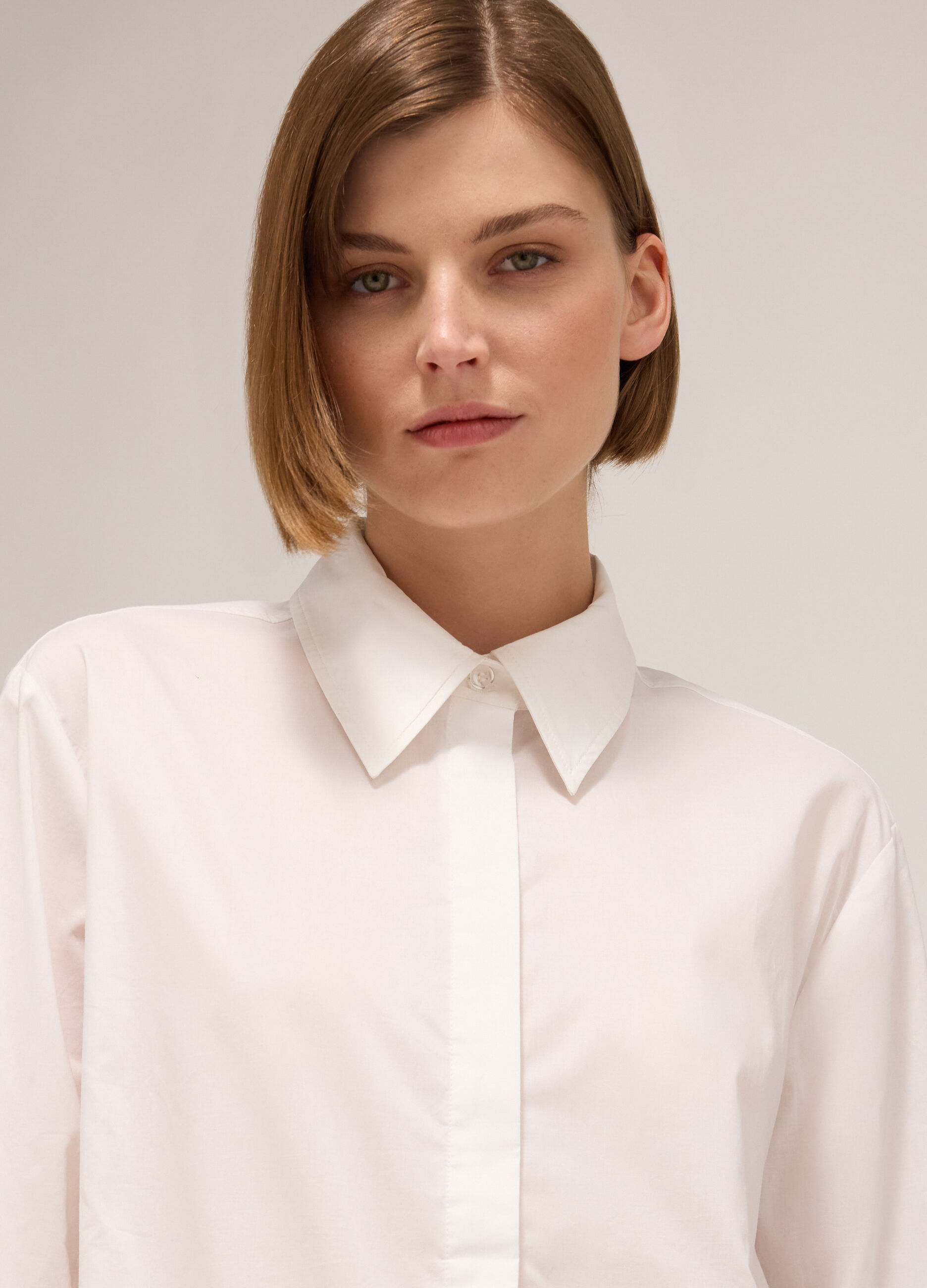 Chemise oversize en coton