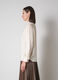 Gathered long-sleeved shirt_3