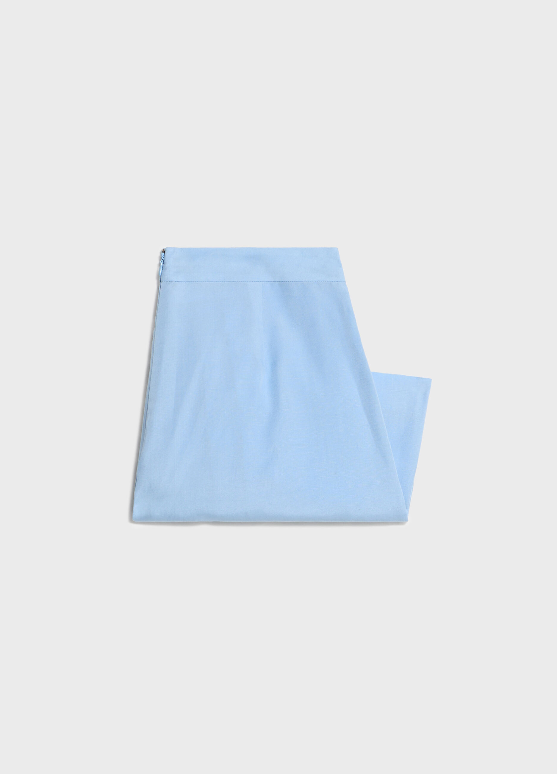 Lyocell and linen shorts_6