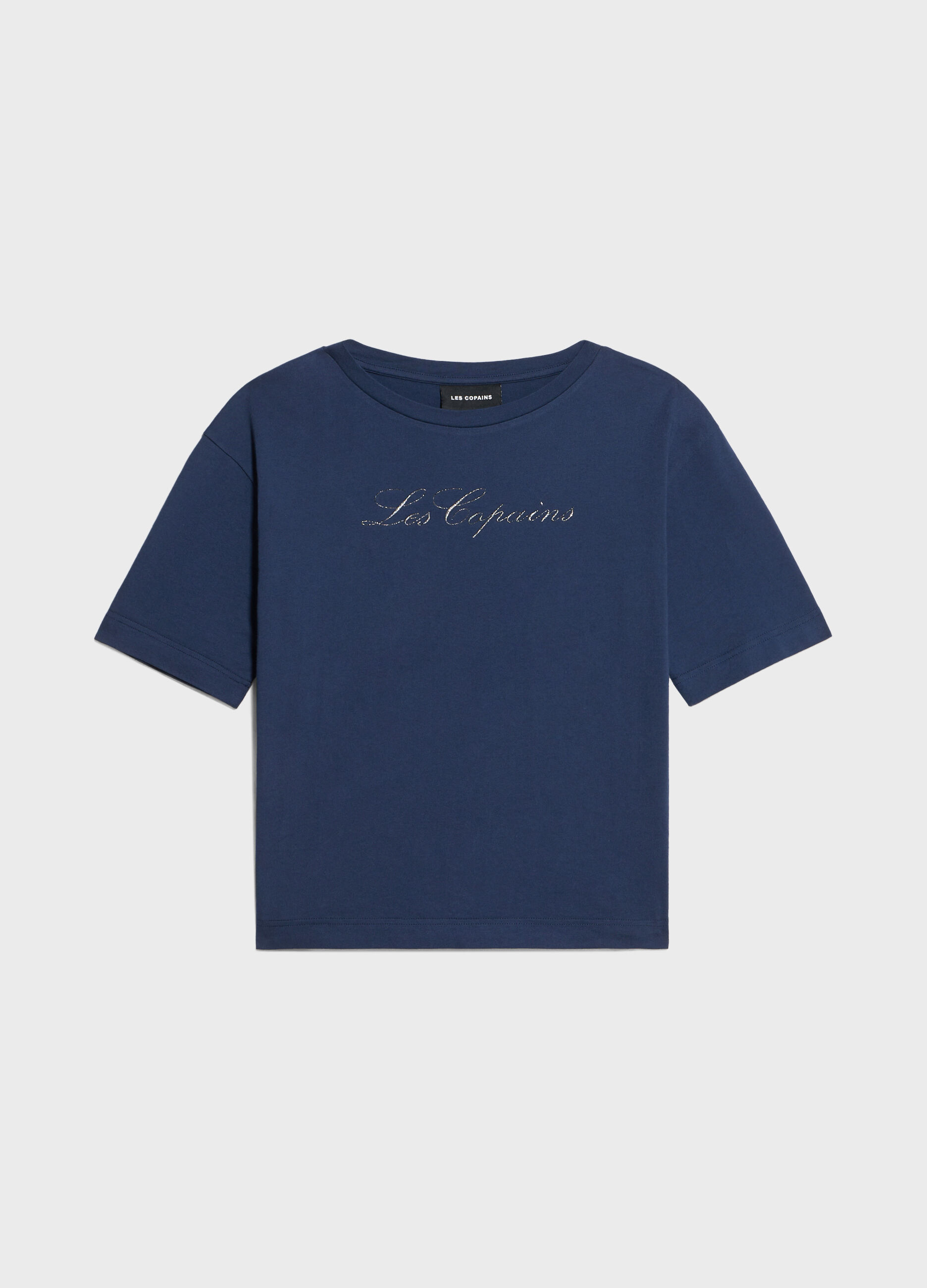 Pure cotton t-shirt with lettering
