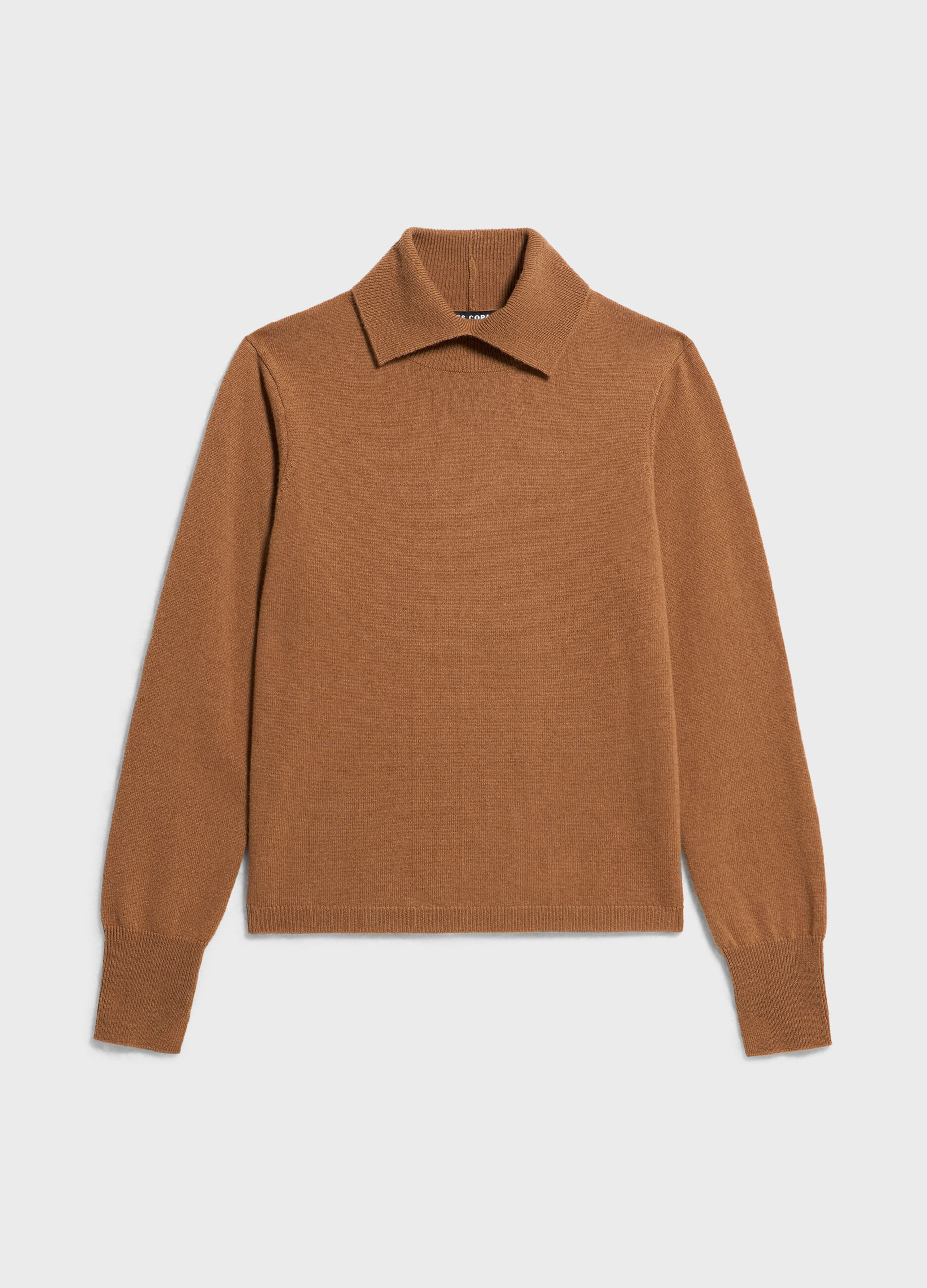 Knitted turtleneck in merino wool