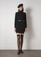 Short tricot turtleneck dress _0