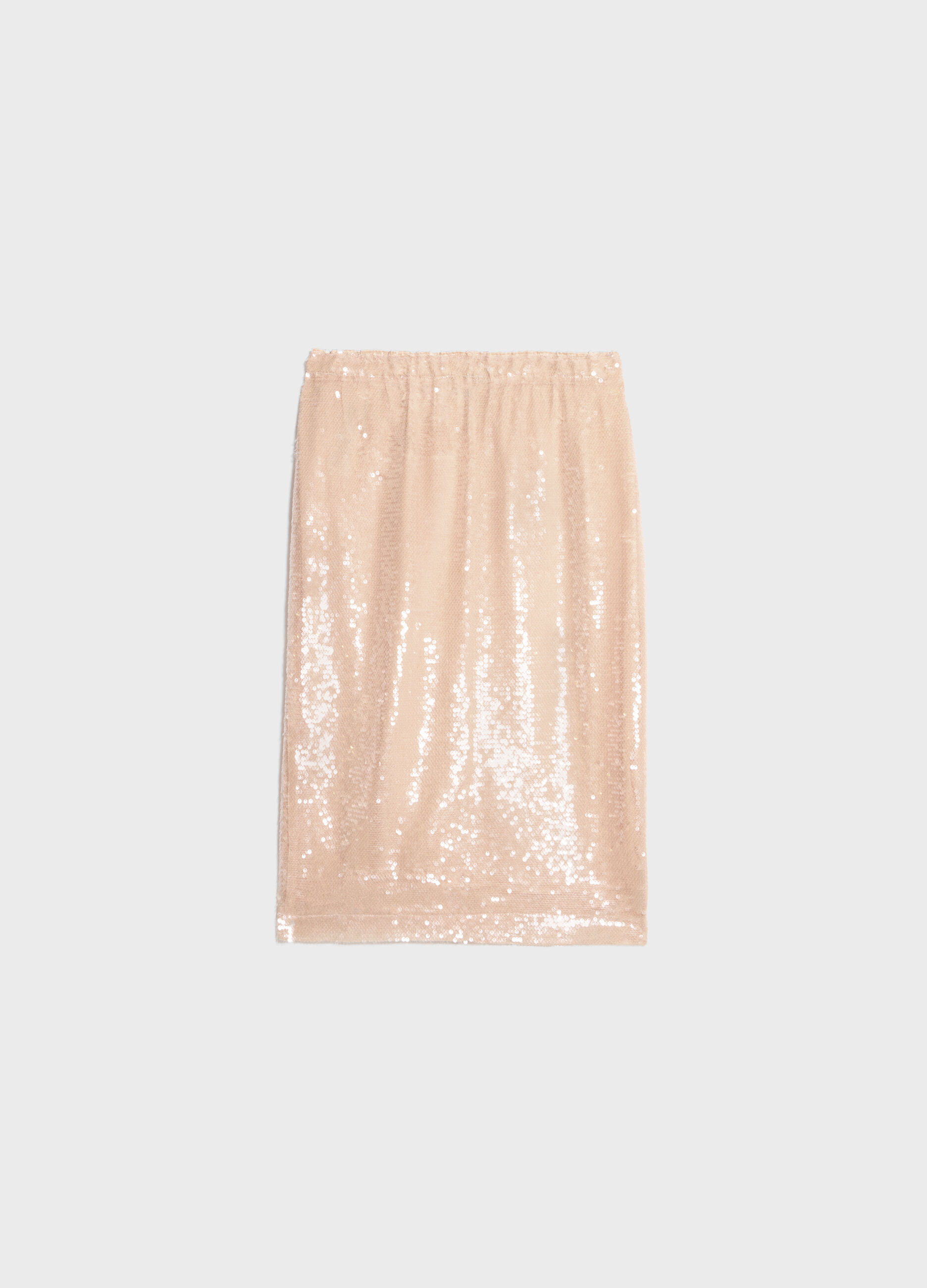 Midi skirt with sequins_5