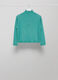 Cashmere blend pullover with high collar _4