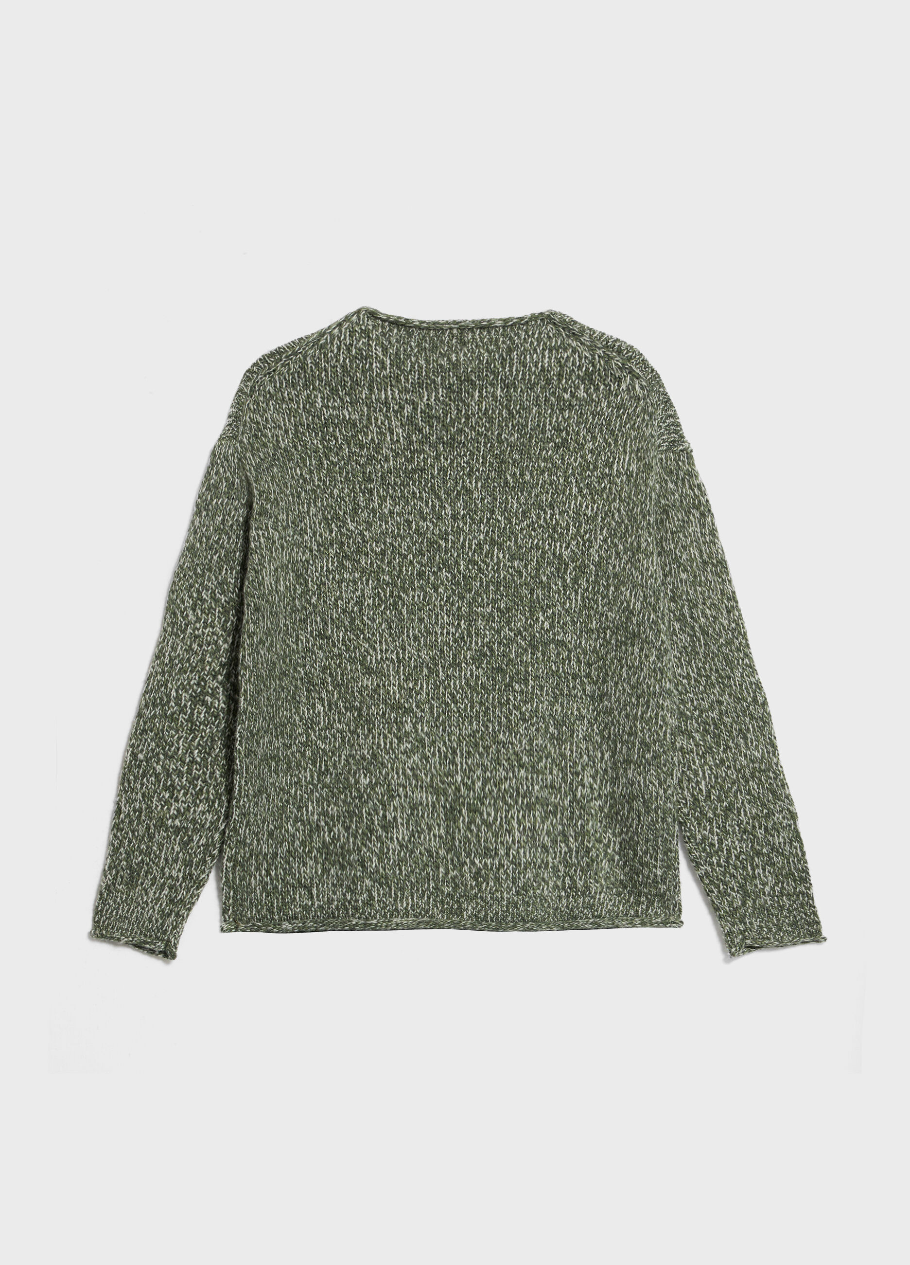 Mouliné knit sweater_6