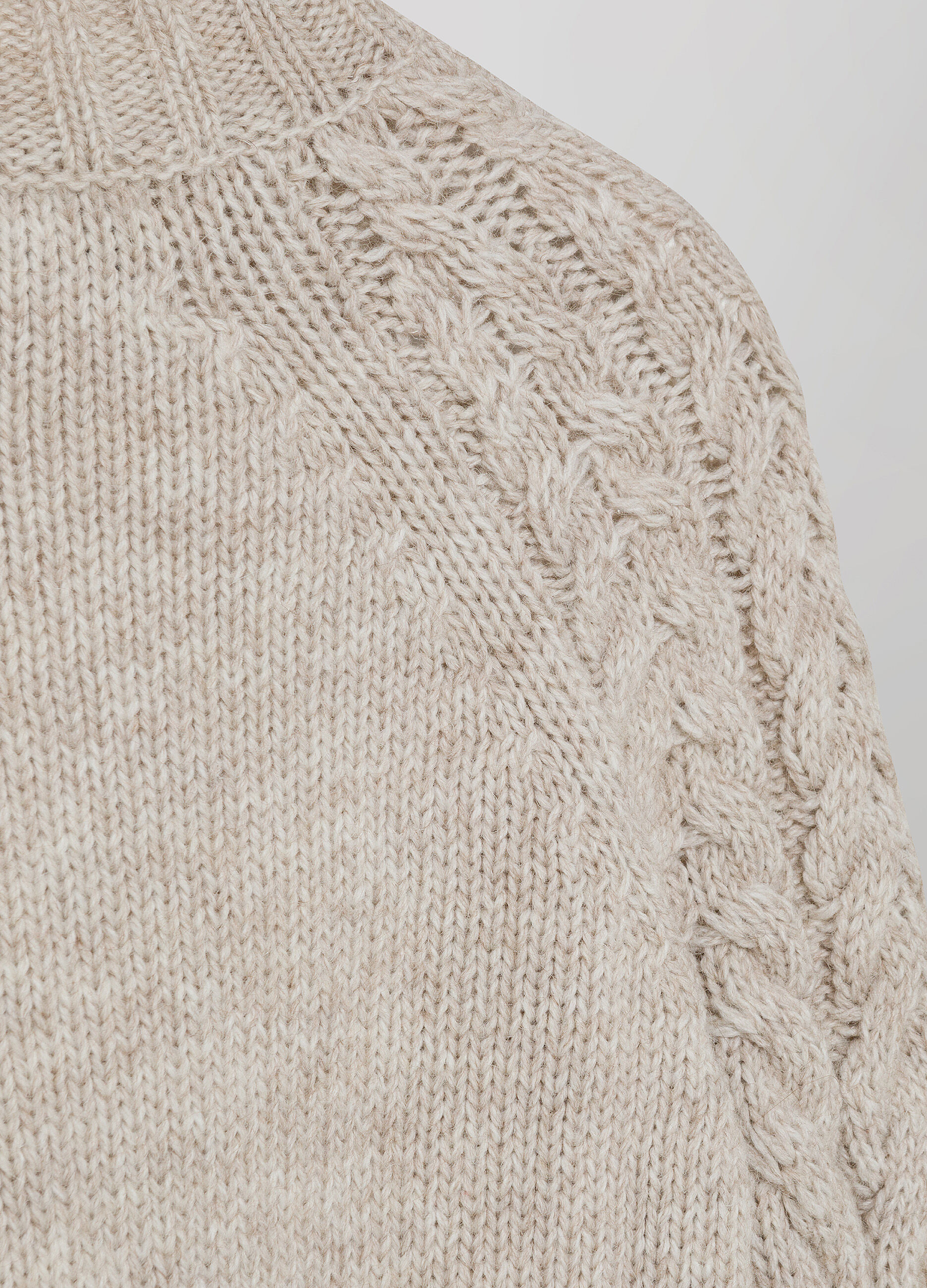 Tricot avec col rond, laine d’alpaga mélangée_6