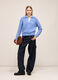 Polo shirt in alpaca, wool and cotton blend_0