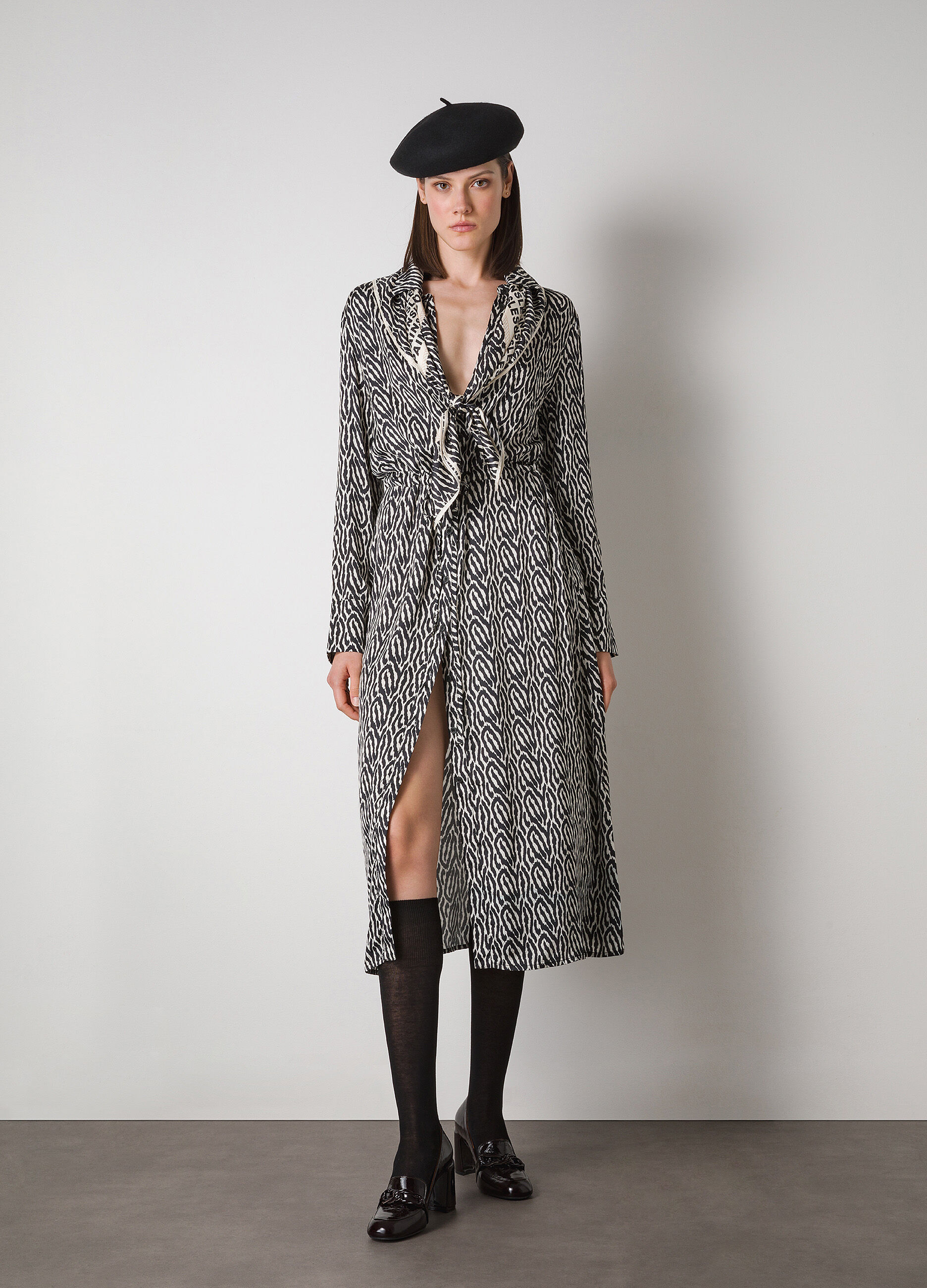 Long dress with print_0