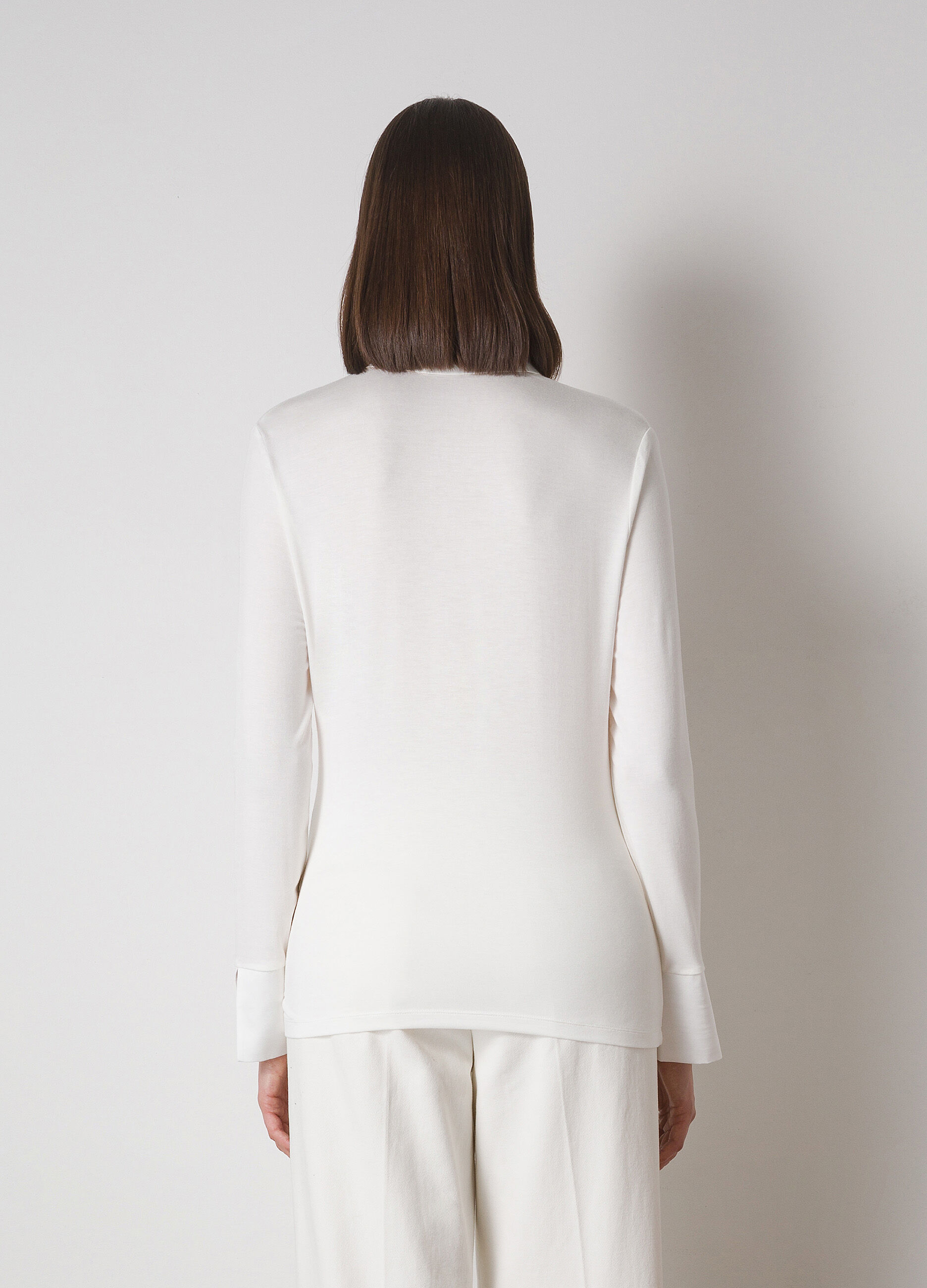 Stretch fabric blouse 