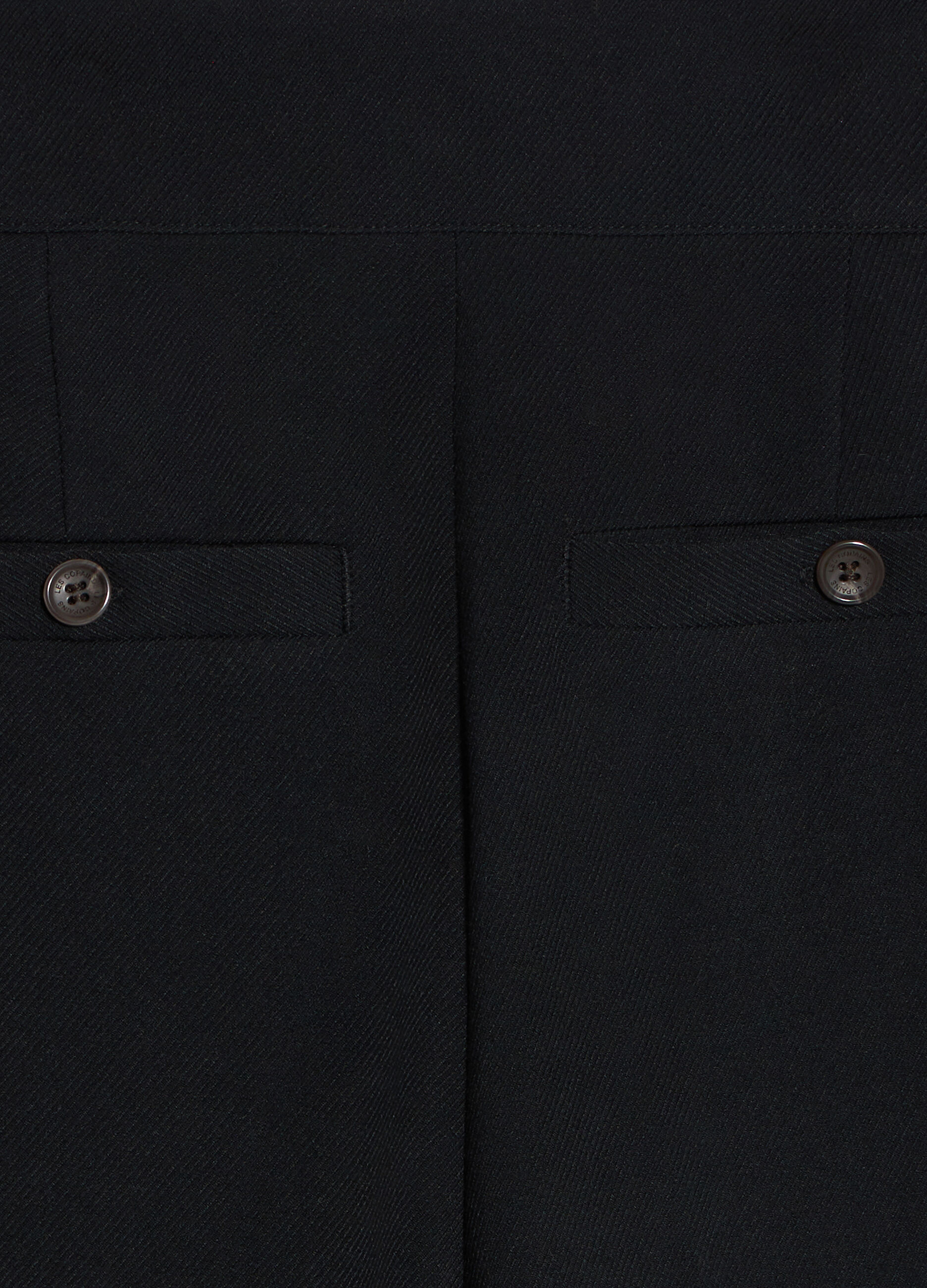Pantaloni straight fit con risvolto