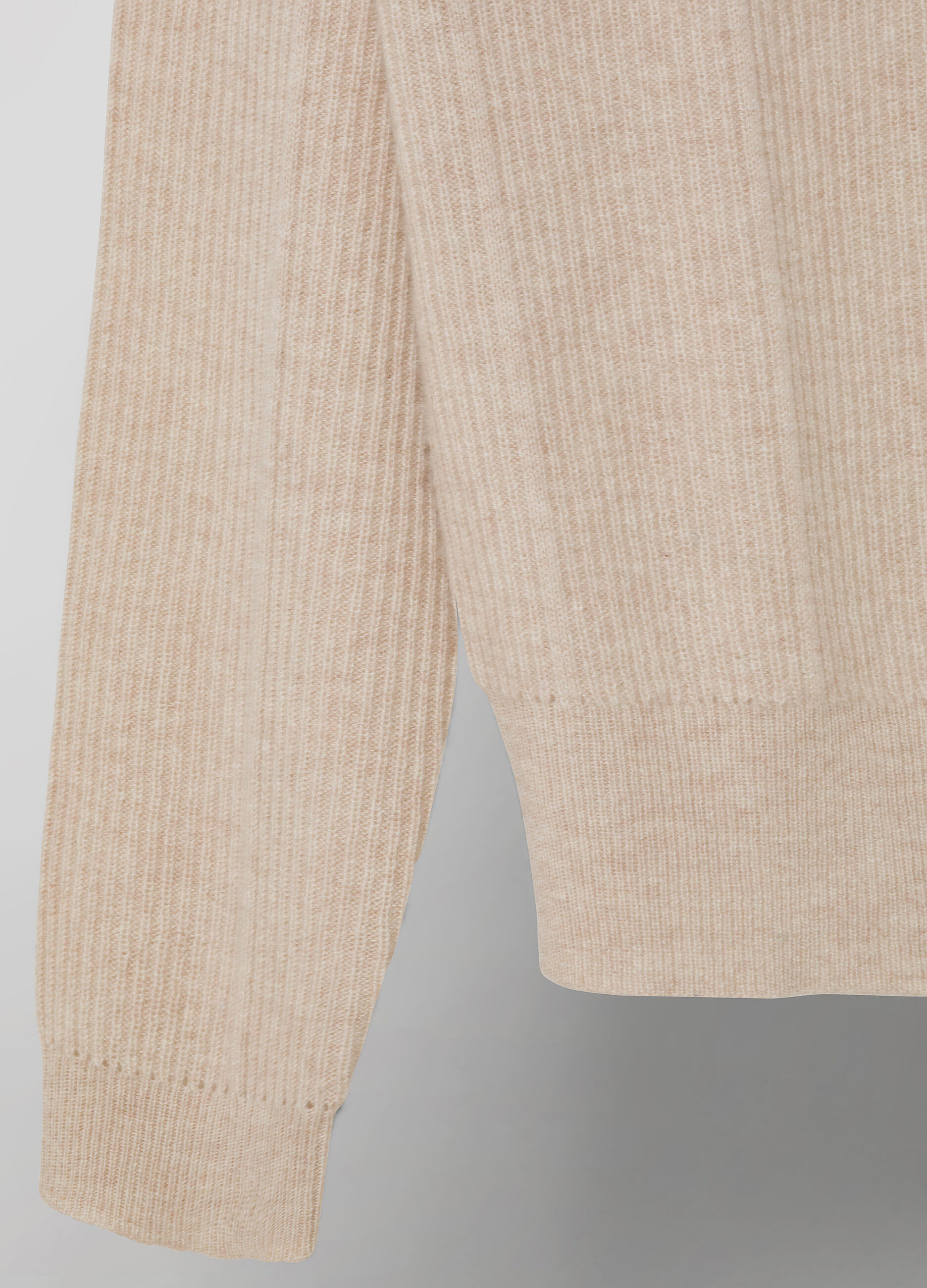 Pure cashmere tricot pullover _6