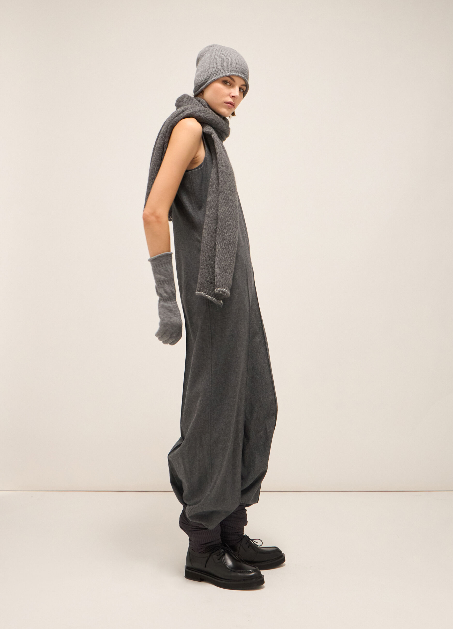 Jumpsuit in wool blend