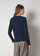 Pure cashmere tricot pullover _1