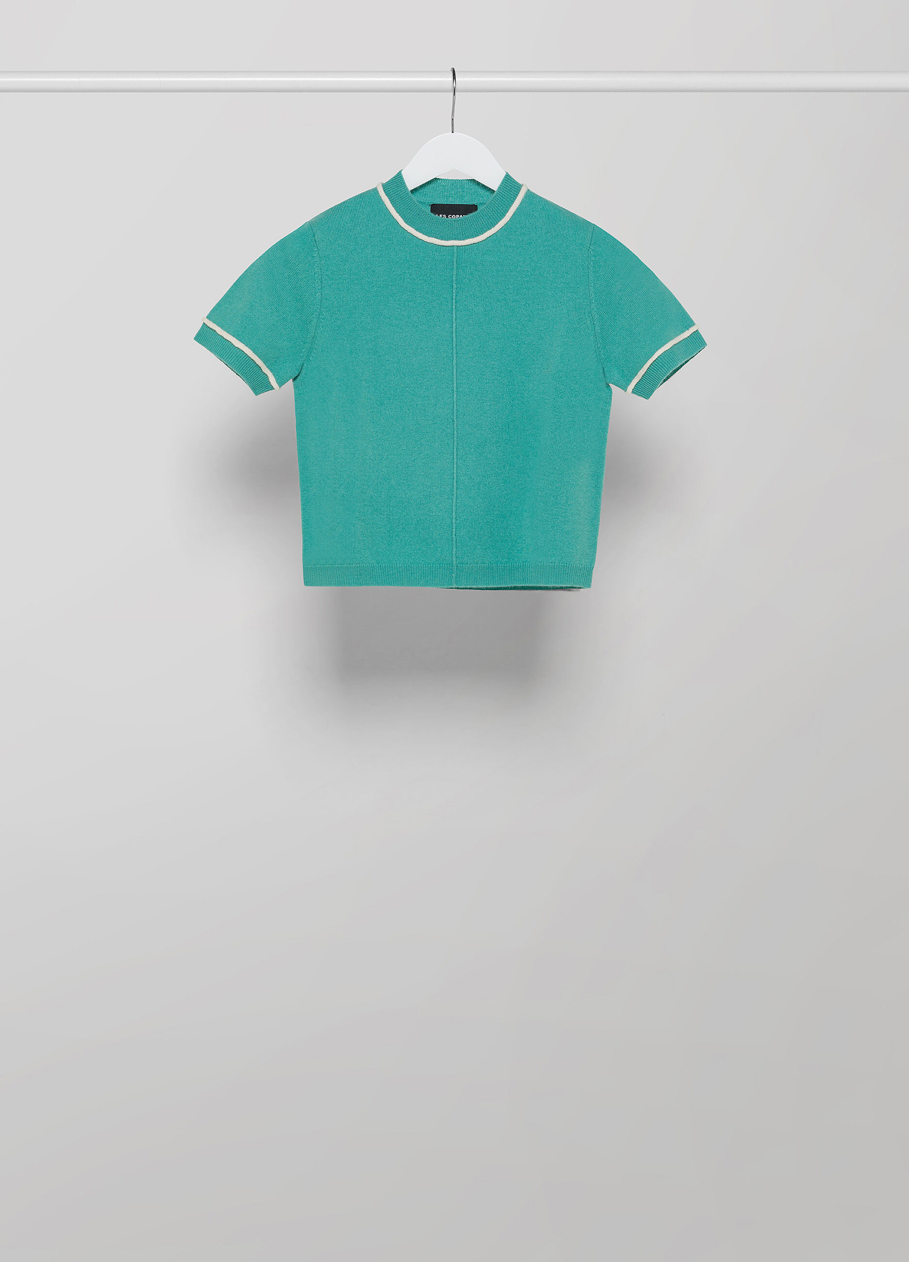 Short-sleeved cashmere-blend tricot_4