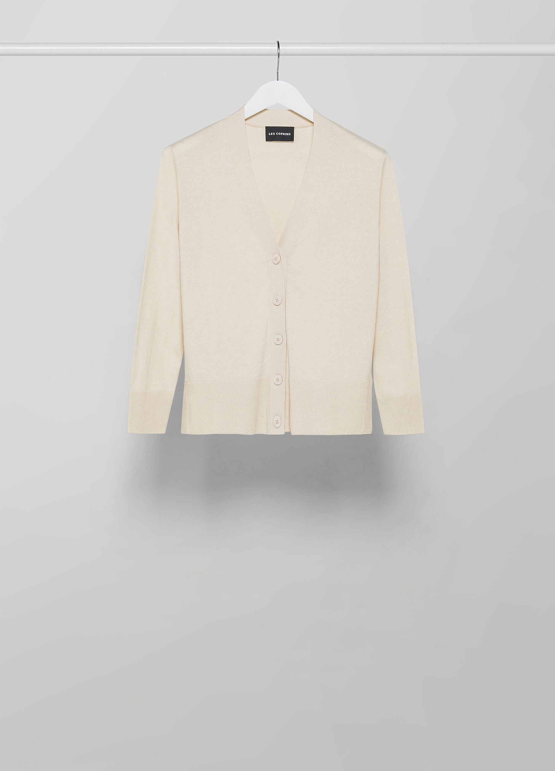 Silk cotton blend cardigan_4