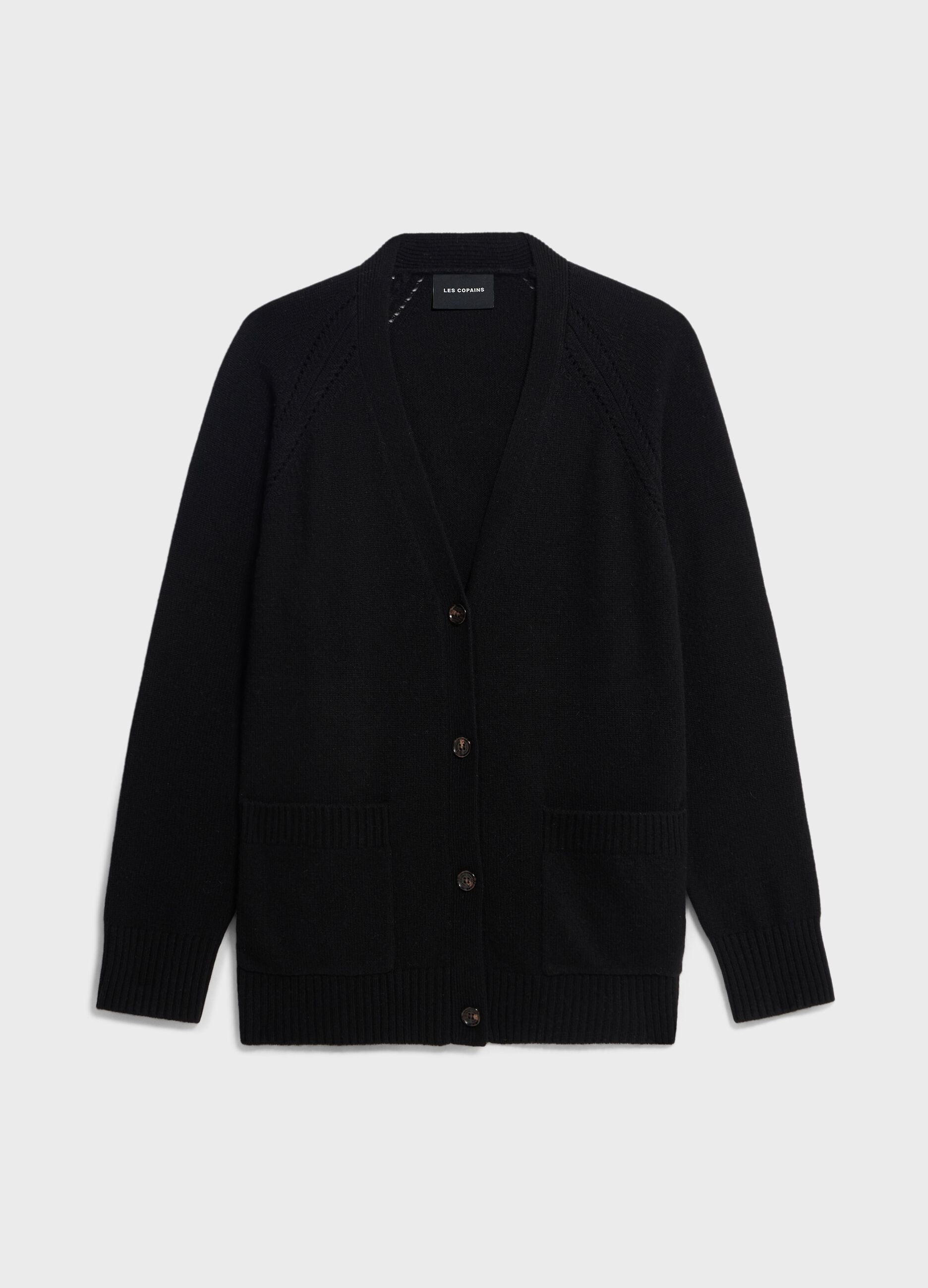 Cardigan oversize en laine et cachemire