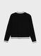 Knitted cardigan with contrasting coloured trims_6