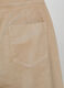 Beige Flare ribbed velvet trousers_6