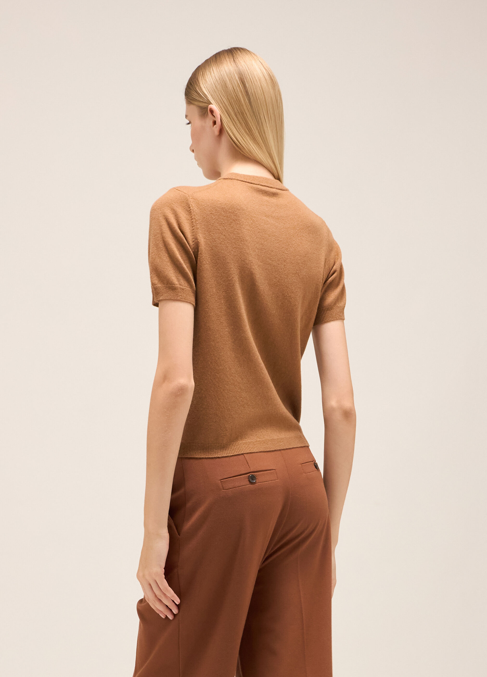 Pull à manches bouffantes