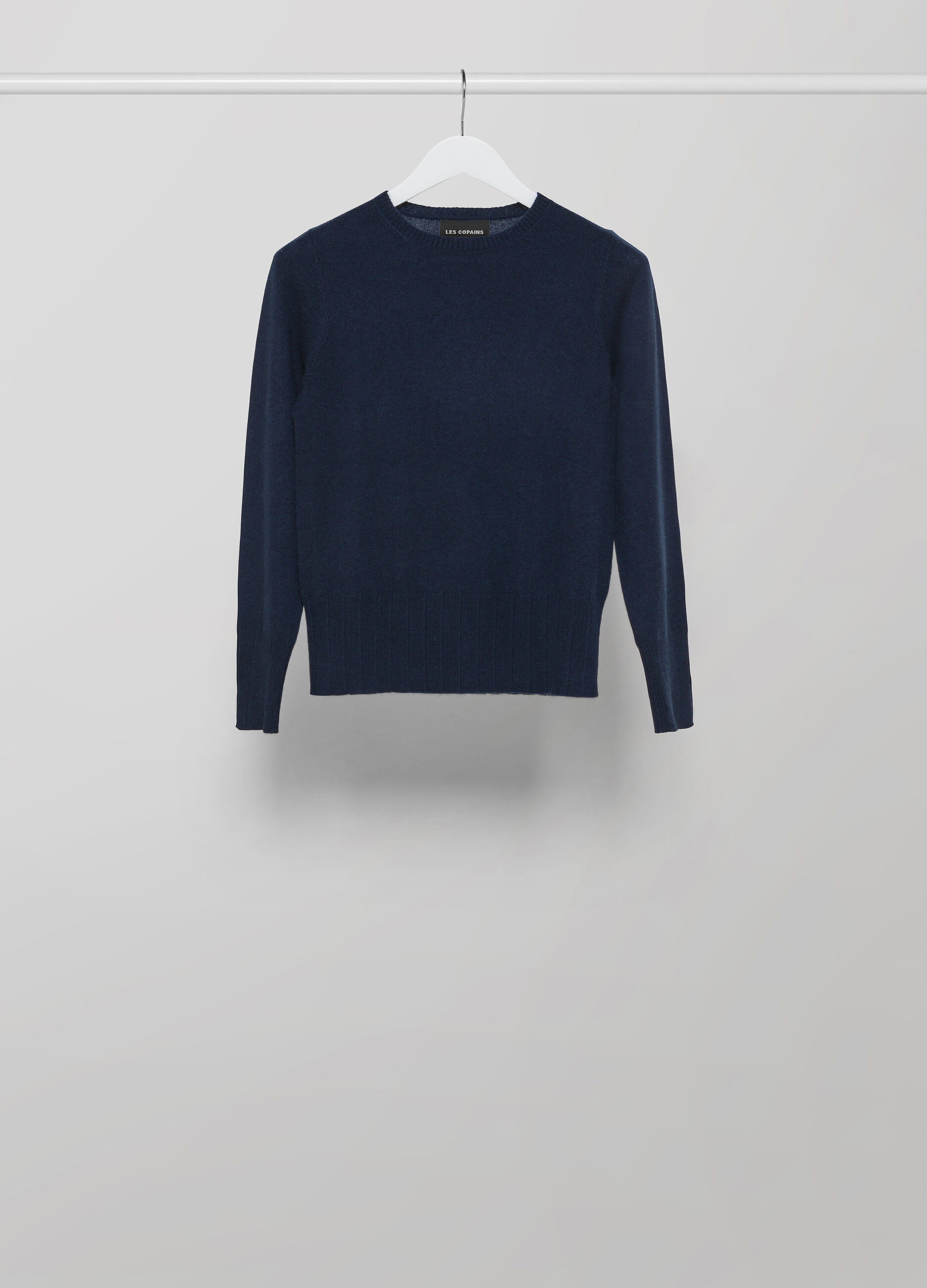 Pure cashmere tricot pullover _4