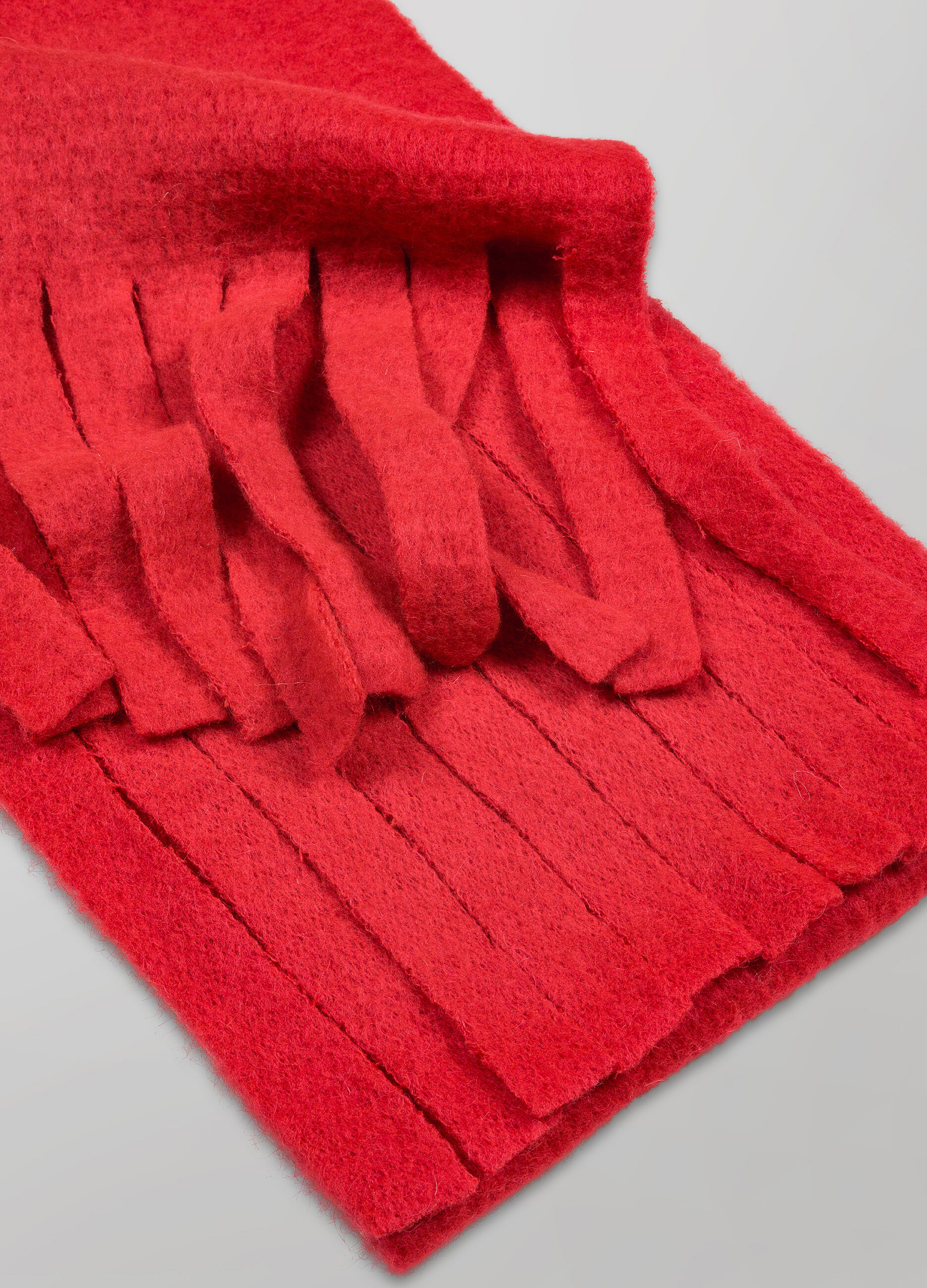 Alpaca wool blend scarf