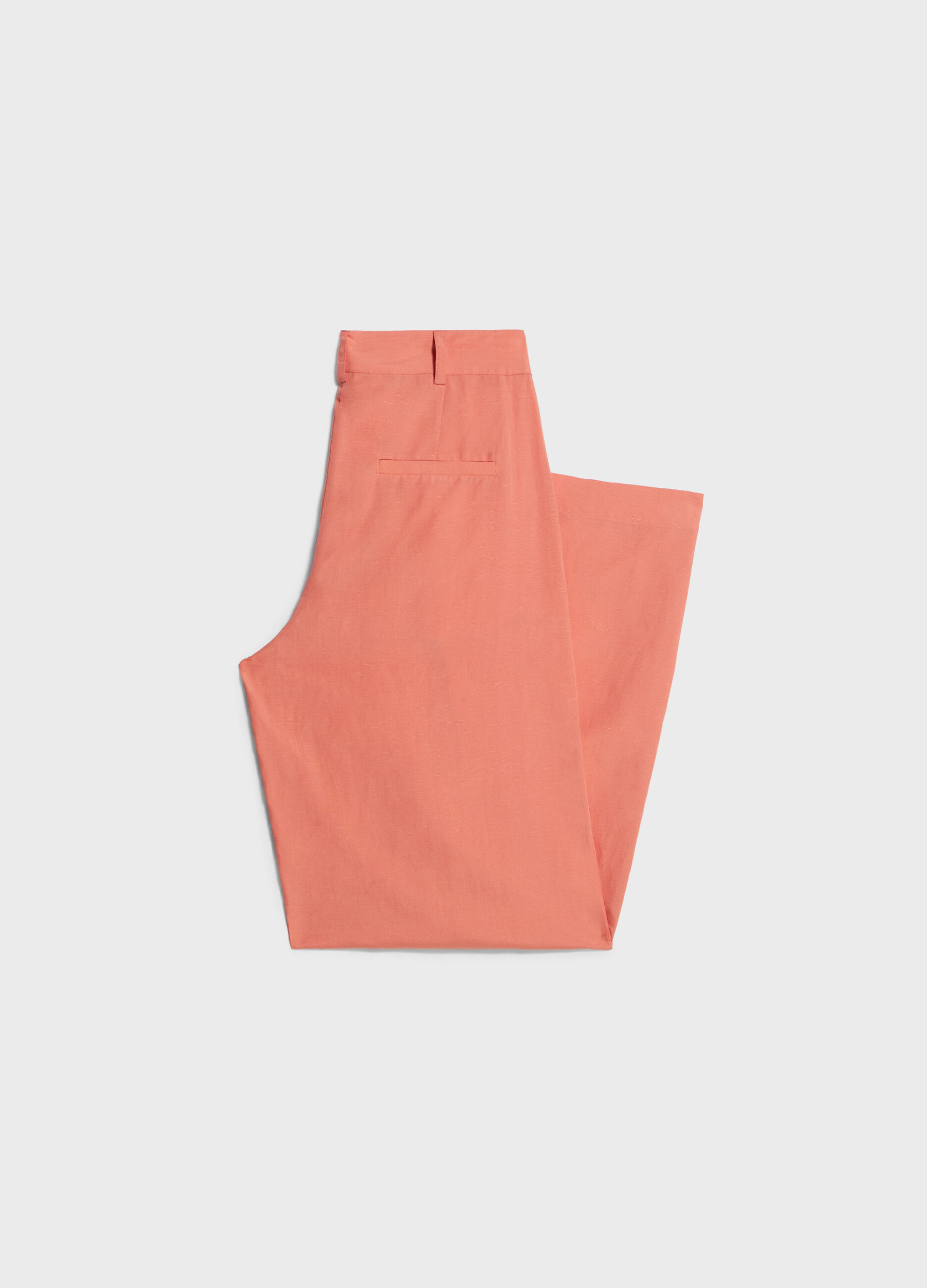 Lyocell and linen trousers