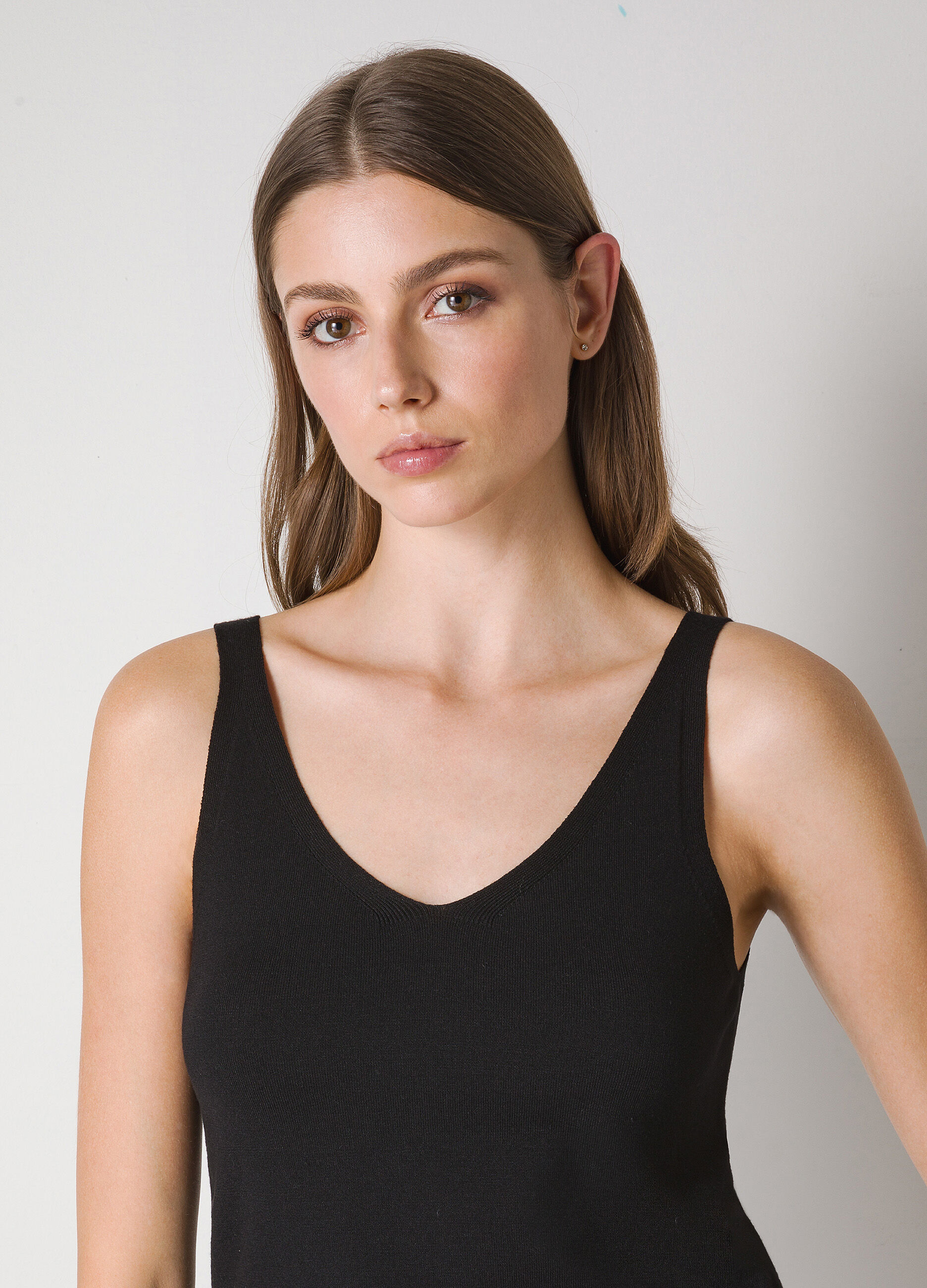 V-neck top
