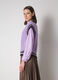 Mohair wool-blend tricot waistcoat with V-neck_3