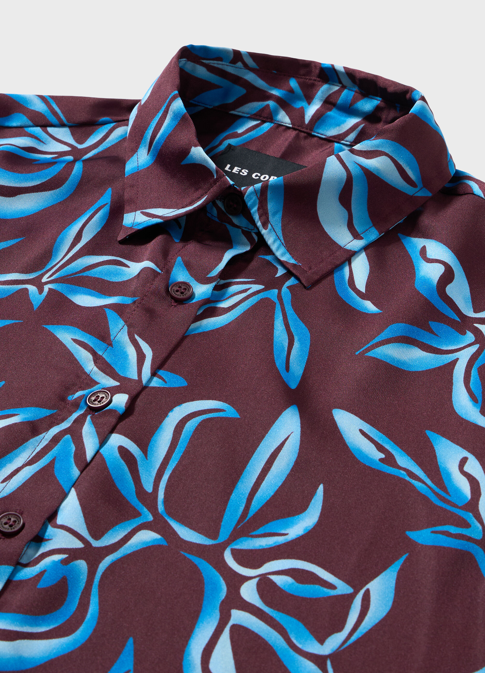 Shirt with floral print