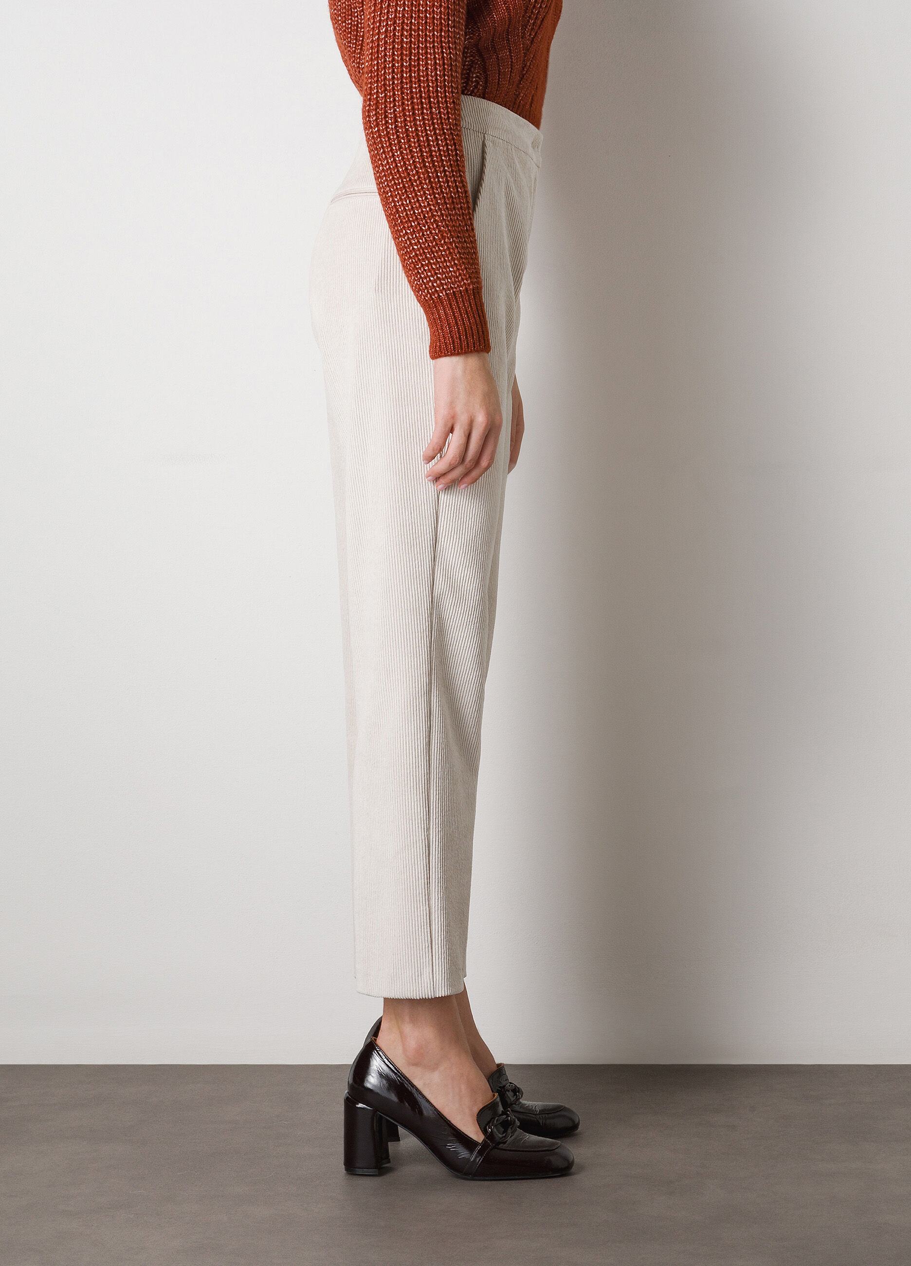 Ribbed cigarette trousers_2