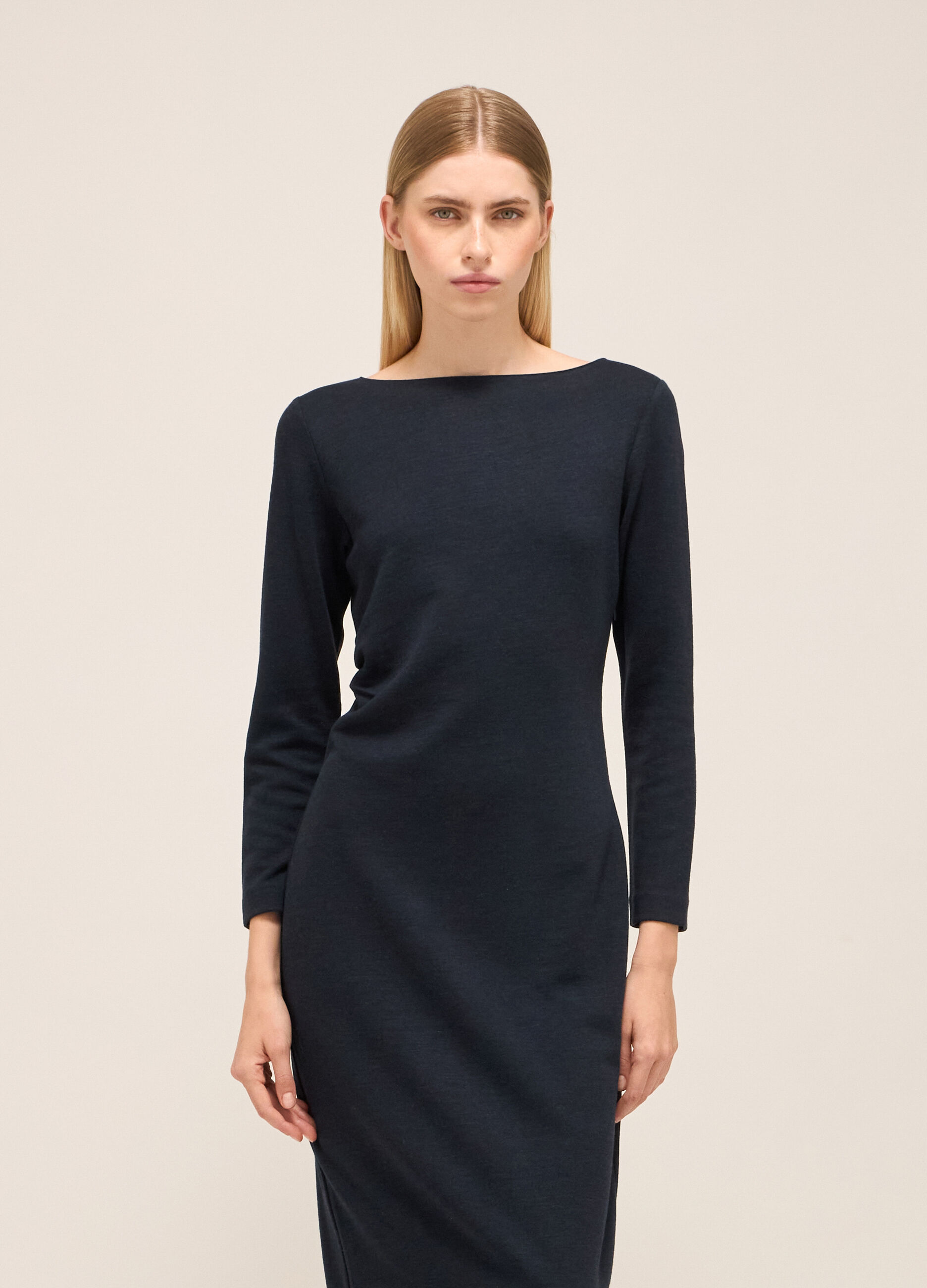 Abito midi in maglia