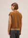 Knitted gilet in cashmere and merino wool_3