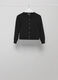 Round-neck tricot cardigan_4