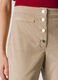 Beige Flare ribbed velvet trousers_2
